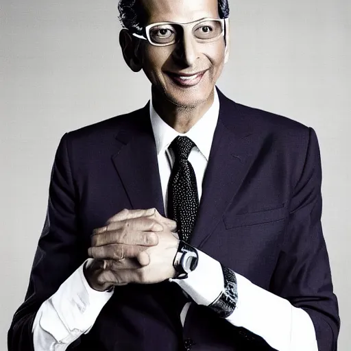 Prompt: same picture of jeff goldblum everyday