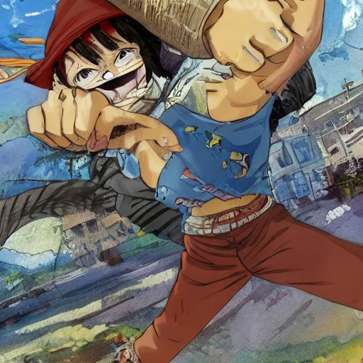 Image similar to luffy