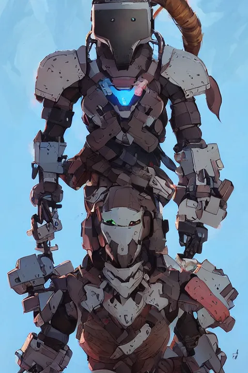 Image similar to combination suit armor aloy horizon forbidden west horizon zero dawn robot ninja mask helmet backpack tribal, art gta 5 comics, official fanart behance hd artstation by jesper ejsing, by rhads, makoto shinkai and lois van baarle, ilya kuvshinov, ossdraws radiating a glowing aura cgi rtx 2 0 2 2