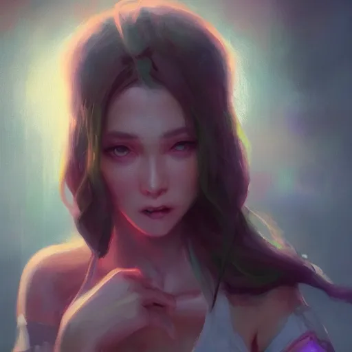 Image similar to Portrait of beautiful girl, huggy wuggy from poppy playtime video game, fullbody, ultra high detailed, oil painting, Greg Rutkowski, Charlie Bowater, Yuumei, Yanjun Cheng, unreal 5, DAZ, hyperrealistic, octane render, RPG portrait, dynamic lighting, fantasy art, beautiful face