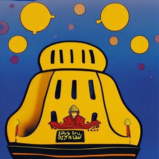 Image similar to yellow submarine