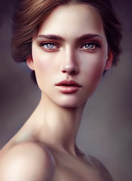 Image similar to a gorgeous female photo, professionally retouched, soft lighting, wearing a feather dress, realistic, smooth face, perfect eyes, wide angle, sharp focus on eyes, 8 k high definition, insanely detailed, intricate, elegant, art by artgerm and greg rutkowski and mark hill