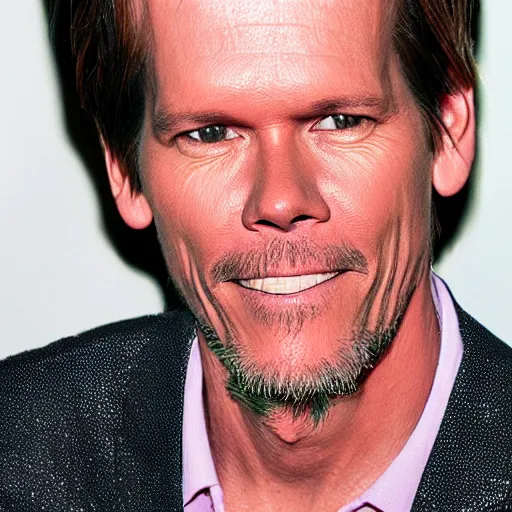 Prompt: kevin bacon as bacon