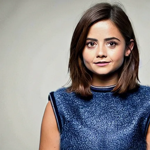 Image similar to jenna coleman as a furry