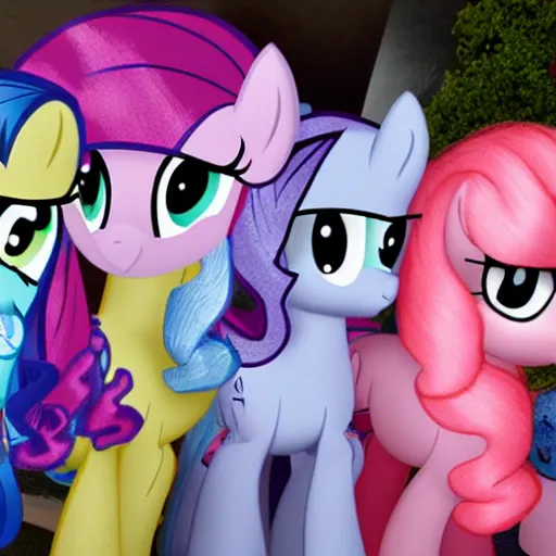 Image similar to My Little Pony convention line