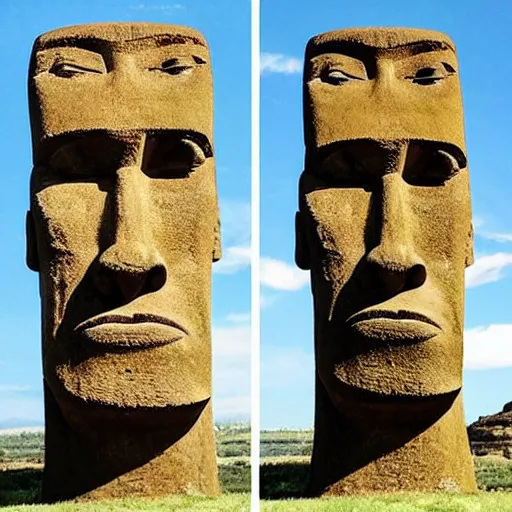 So GigaChad they covered their whole island in stone face : r/memes