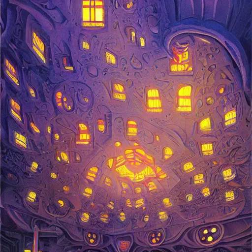 Image similar to art by paul lehr, antoni gaudi, rob gonsalves, artgerm