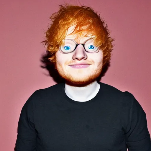 Image similar to ed sheeran turned into a Pixar character