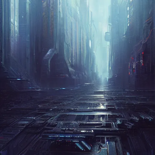 chiba city, neuromancer, painted by greg rutkowski, | Stable Diffusion