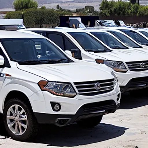 Image similar to isis car dealership