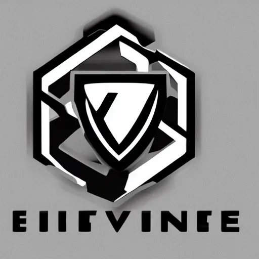 Prompt: v engine app logo