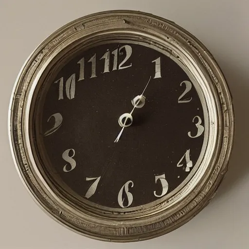 Image similar to vintage photo of a clock