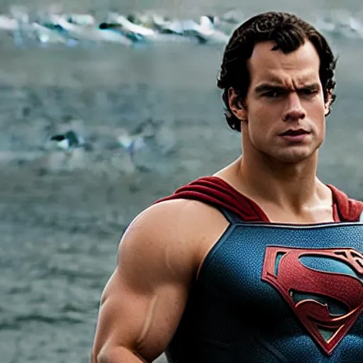 Image similar to henry william dalgliesh cavill is homelander,