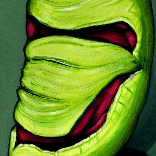 Image similar to angry pickle. hyperdetailed photorealism