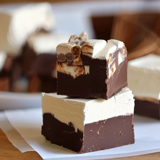 Image similar to smores fudge