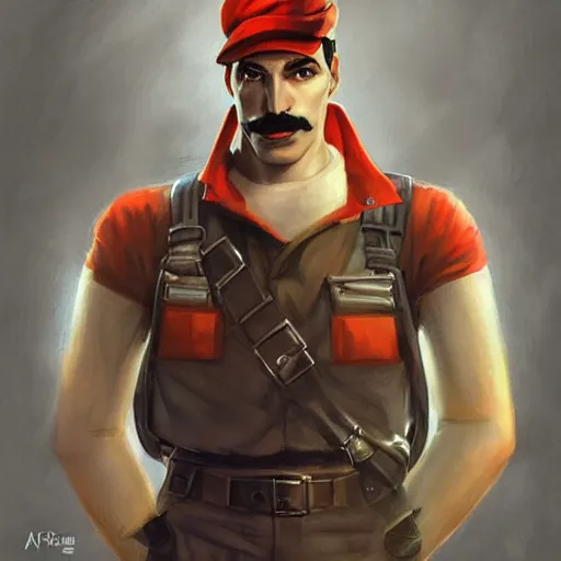 Prompt: portrait of freddie mercury in team fortress 2 style, tragic, elegant, fantasy, hd shot, digital portrait, beautiful, artstation, comic style, by artgerm, guy denning, jakub rozalski, magali villeneuve and charlie bowater