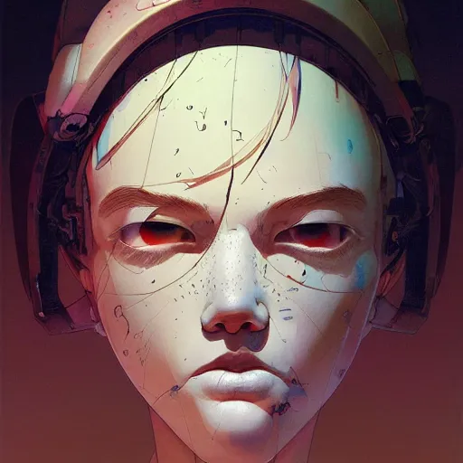 Image similar to prompt : doomer portrait soft light painted by james jean and katsuhiro otomo and erik jones, inspired by akira anime, smooth face feature, intricate oil painting, high detail illustration, sharp high detail, manga and anime 1 9 9 9