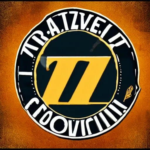 Prompt: p. v. z film company logo