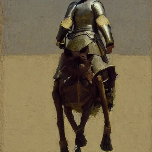 Prompt: medieval knight ridning a bicycle, 1 3 th century art, minimalist art, by jeremy lipking, digital art, sunlit