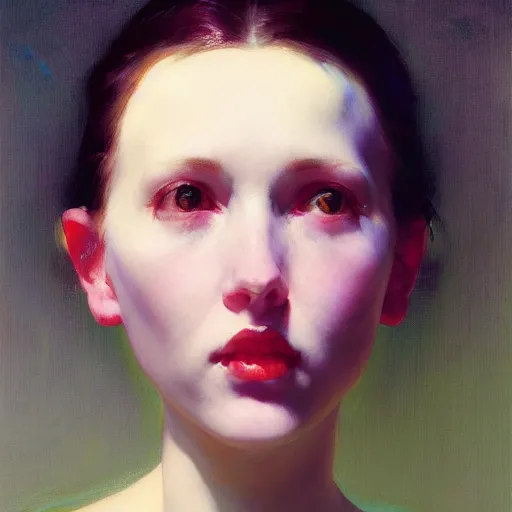 Image similar to yanjun cheng portrait of a beautiful android by norman rockwell, bouguereau