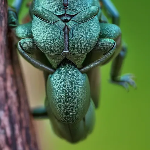 Image similar to national geographic photo of scyther, pokemon in the wild, intricate, portrait, 8 k highly professionally detailed, hdr, award winning