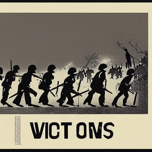 Prompt: a poster about the vietnam war by saul bass