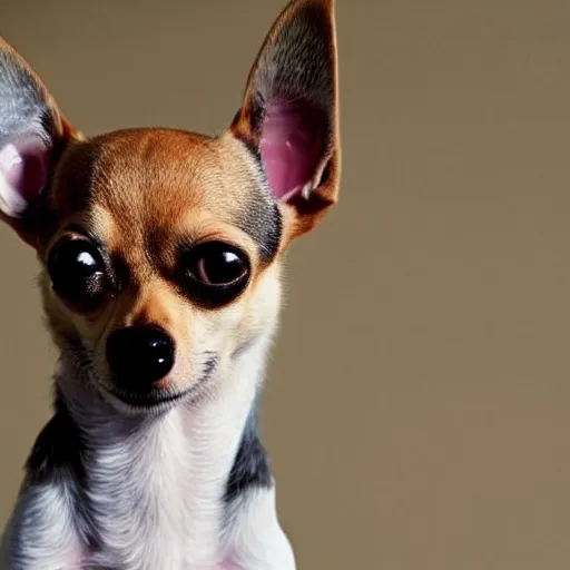 Prompt: a happy chihuahua stars as walter white in breaking bad, high quality photography, promotional shot