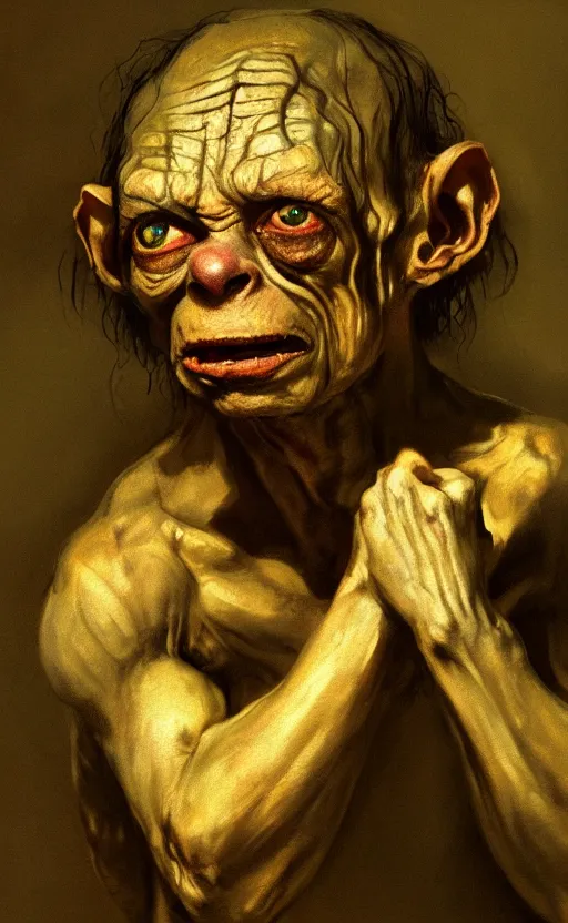 smeagol holding ring