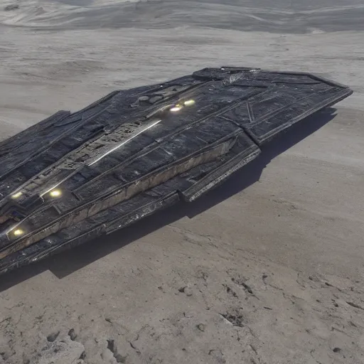 Prompt: an imperial star destroyer from star wars, cinematic, Unreal Engine