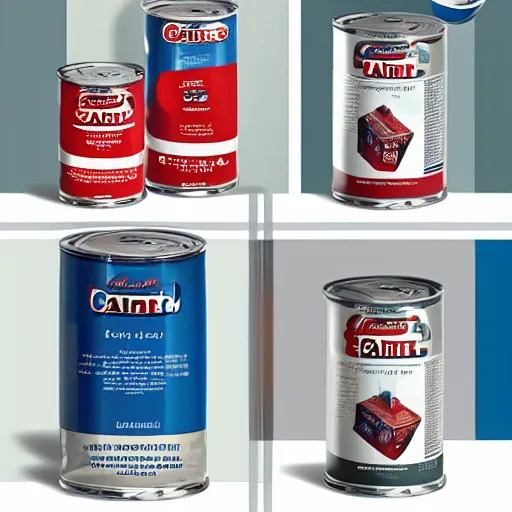 Image similar to can of paint ad, modern, catalogue