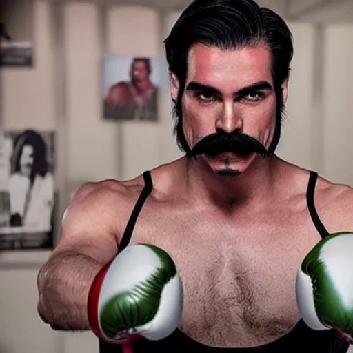 Image similar to 🥊 👨🏻