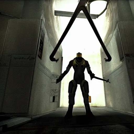 Image similar to Half-Life the movie, screenshot, sharp, cinematic lighting