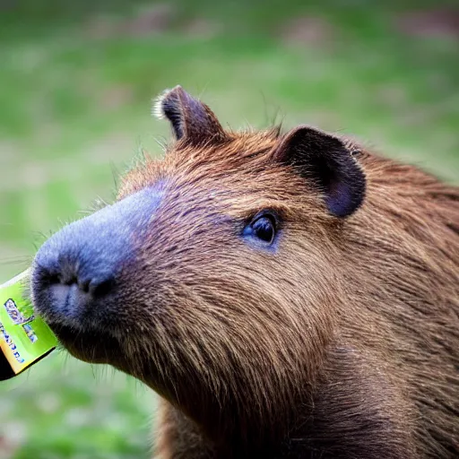 Prompt: cute capybara eating a nvidia gpu, chewing on a graphic card, wildlife photography, bokeh, sharp focus, 3 5 mm, taken by sony a 7 r, 4 k, award winning