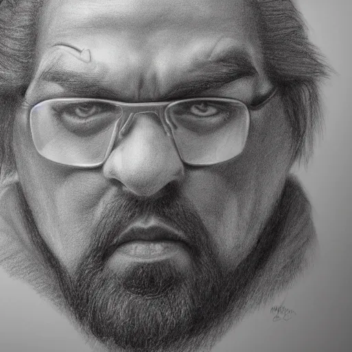 Prompt: highly detailed pencil drawing of Huggy Wuggy trending on artstation ultra-realistic