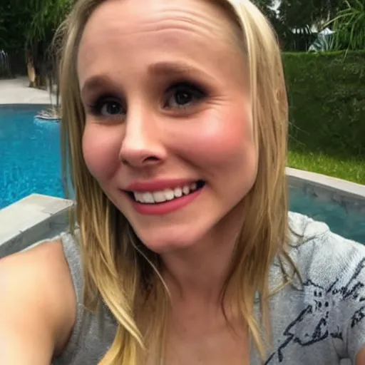 Prompt: pov date with kristen bell