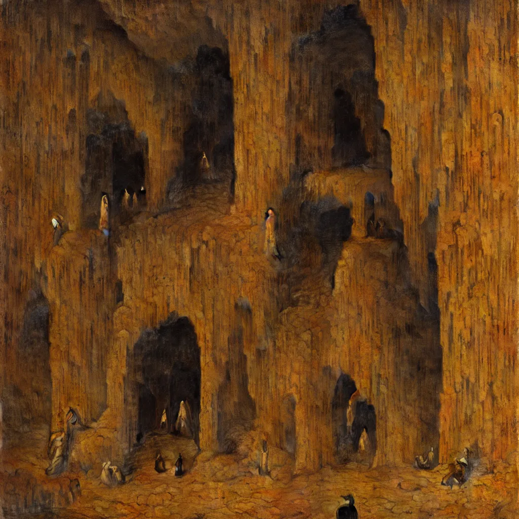 Prompt: a cinematic scene from the istanbul in cave, osman hamdi bey, solidity and eternity, concept art by beksinski and jean delville, sharp focus, dramatic lighting, ultra hd, hdr, 8 k