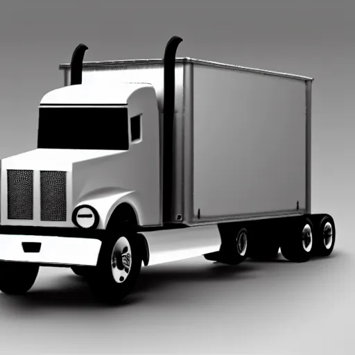 Prompt: a truck model that doesn’t exist, !!photorealistic!!