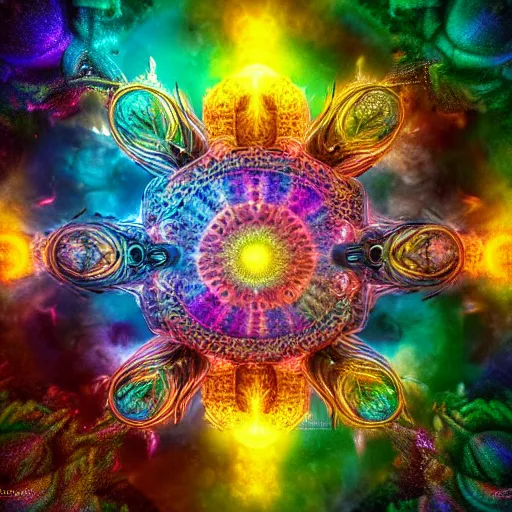 Image similar to highly detailed and intricately made HD mixed media digital artwork piece of a very beautiful and epic nebulapunk Mandala with very symmetrical features, soft pastel tones, unreal 5, hyperrealistic, octane render, atmospheric lighting, Aetherpunk, intricate detail, cinematic, HDR digital painting, 8k resolution, enchanting, sense of awe, award winning picture, Hyperdetailed, Gsociety, trending on ArtstationHQ