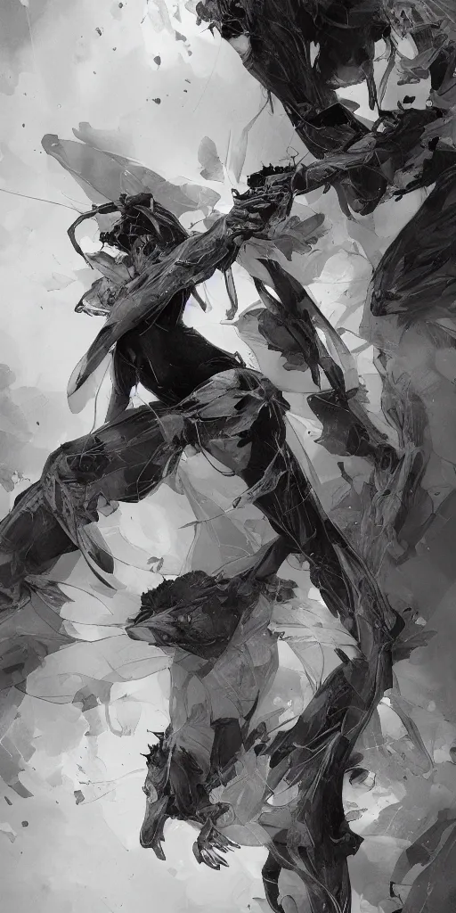 Prompt: highly detailed beautiful black and white photography of insects, sharp focus, dynamic lighting, elegant harmony, beauty, masterpiece, by riccardo federici, by james jean, by craig mullins, by lois van baarle, by makoto shinkai, by greg tocchini, by greg rutkowski, illustration, ink draw, pen,