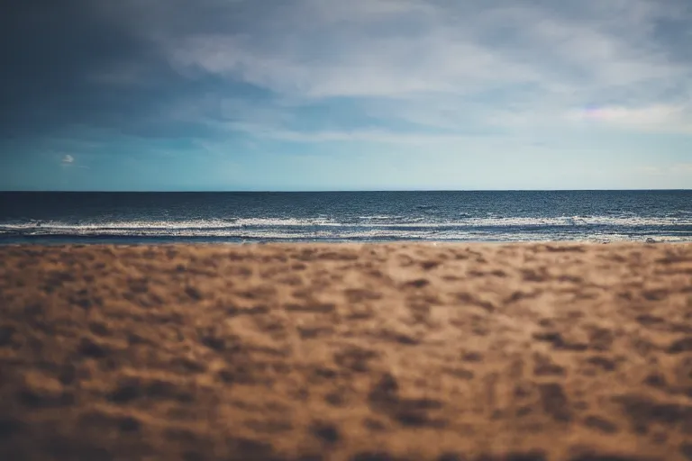 Prompt: top shot view of a beach, natural light, cinematic, 8 k
