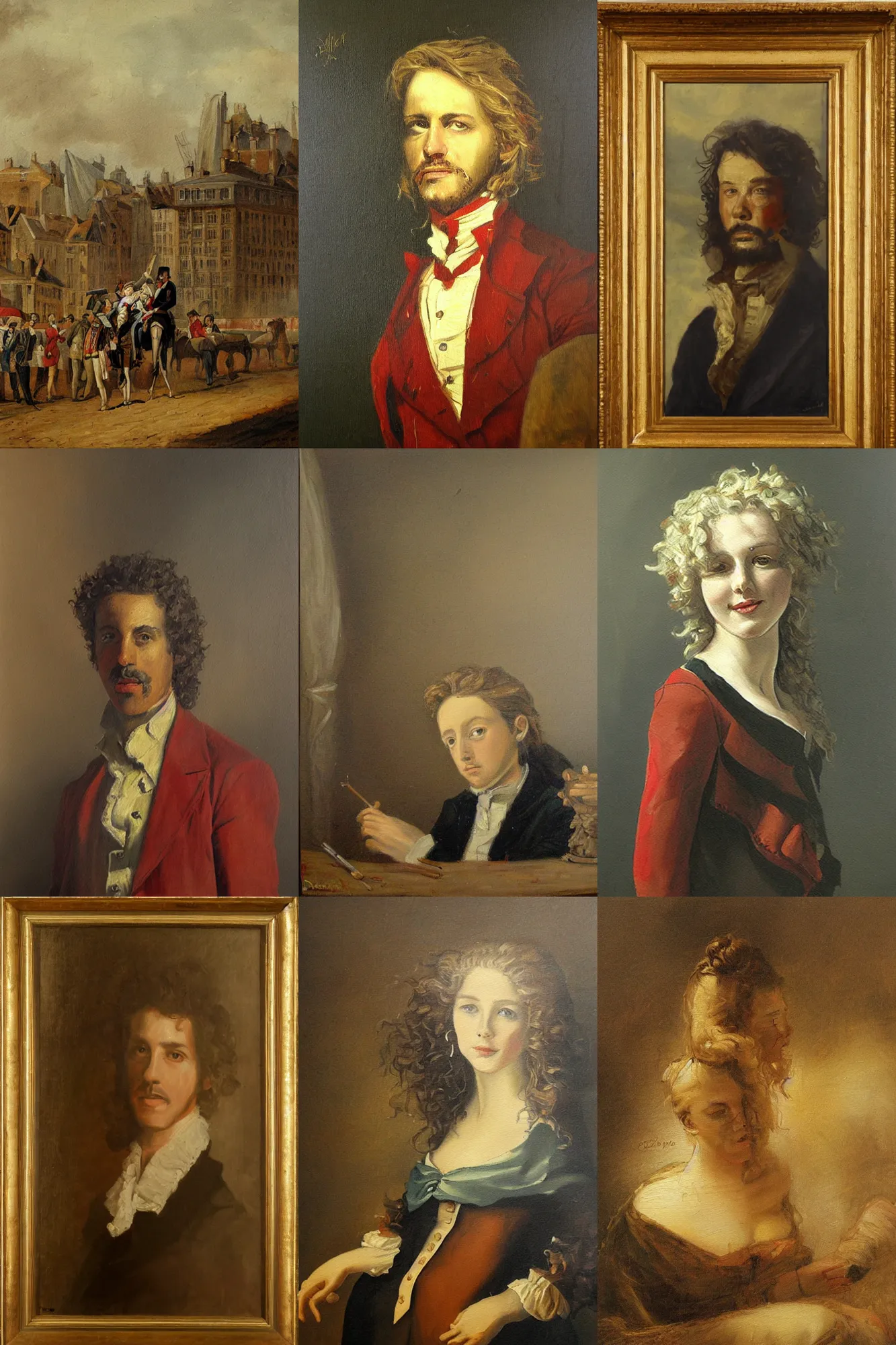 Prompt: a painting by enjolras delphin