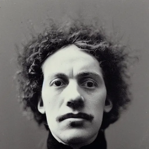 Image similar to close up portrait of a poilceman photo by Diane Arbus and Louis Daguerre