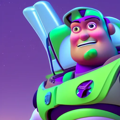 Image similar to Steve Harvey is Buzz Lightyear, hyperdetailed, artstation, cgsociety, 8k