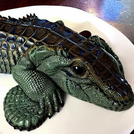 Image similar to alligator icecream