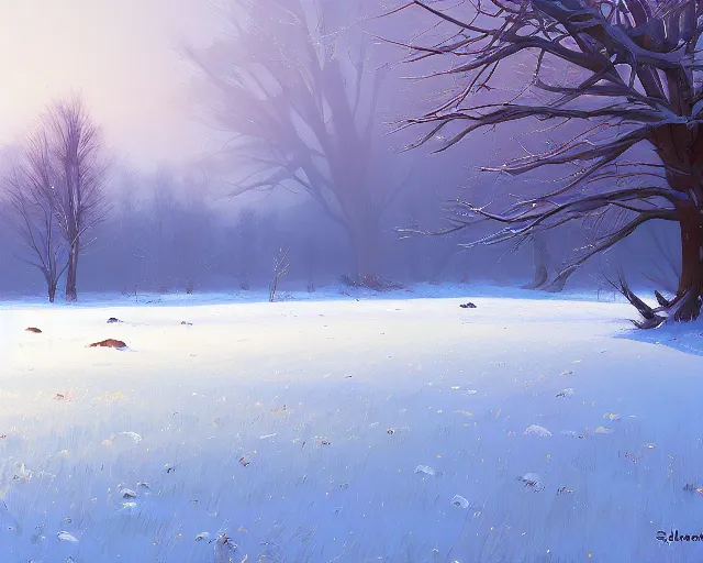 Image similar to winter meadow by sylvain sarrailh