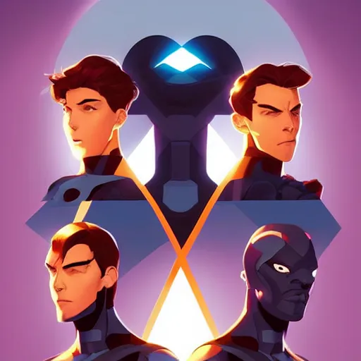 Image similar to face icon vector minimalist x - men, loftis, cory behance hd by jesper ejsing, by rhads, makoto shinkai and lois van baarle, ilya kuvshinov, rossdraws global illumination