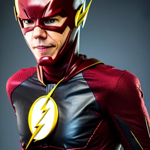 Prompt: tig notaro as the flash, unmasked, photo, detailed, 4 k