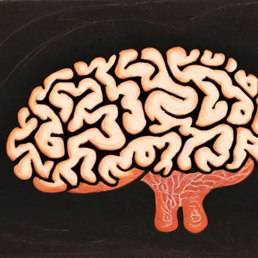 Prompt: a professional art painting of a brain in mesopotamia
