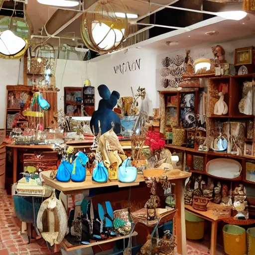 Image similar to Curiosities shop