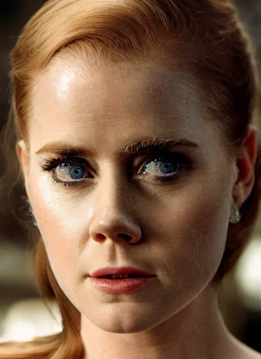 Image similar to cinematic photography of amy adams in the movie men in black, intricate, elegant, highly detailed, smooth, sharp focus, symmetrical face, fine details, masterpiece, trending on artstation, 4 k hdr 3 5 mm photography